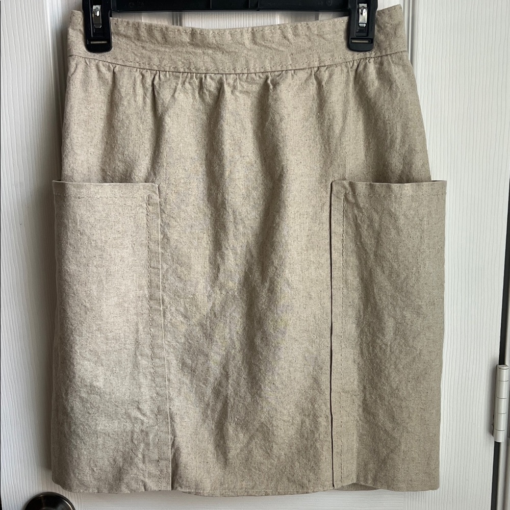 Anthropologie Cartonnier Beige Skirt